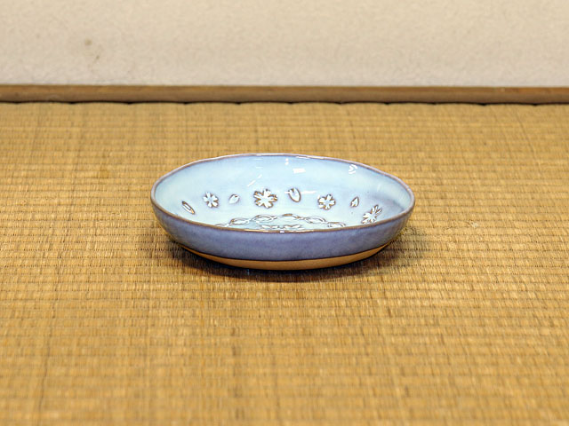 花紋浅鉢